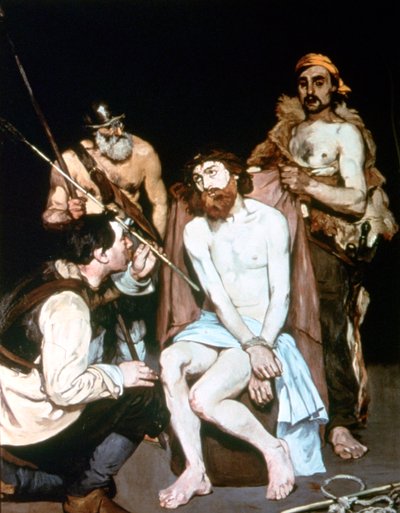La Derisione di Cristo da Édouard Manet
