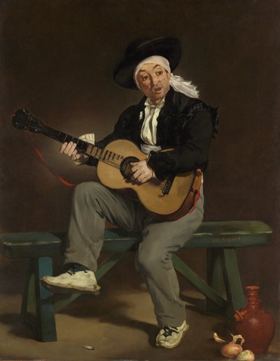 Il cantante spagnolo, 1860 da Édouard Manet