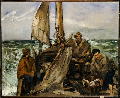 I lavoratori del mare, 1873 da Édouard Manet