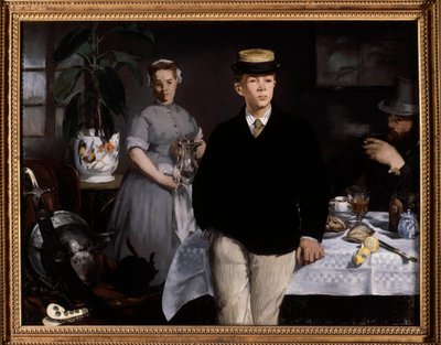 La colazione nello studio da Édouard Manet