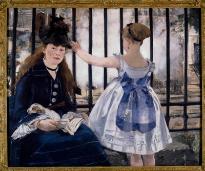 La ferrovia (o gare Saint Lazare) da Édouard Manet