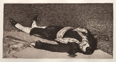 Torero morto da Édouard Manet