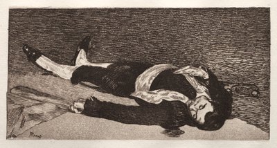 Torero morto da Édouard Manet