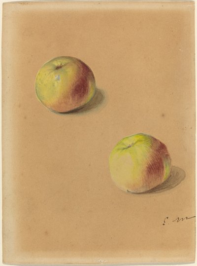 Due mele da Édouard Manet