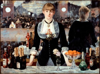 Un bar alle Folies-Bergère da Édouard Manet