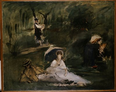 Sotto gli alberi da Édouard Manet