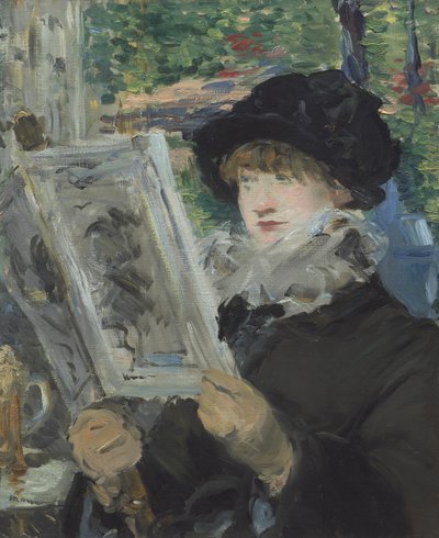 Donna che legge da Édouard Manet