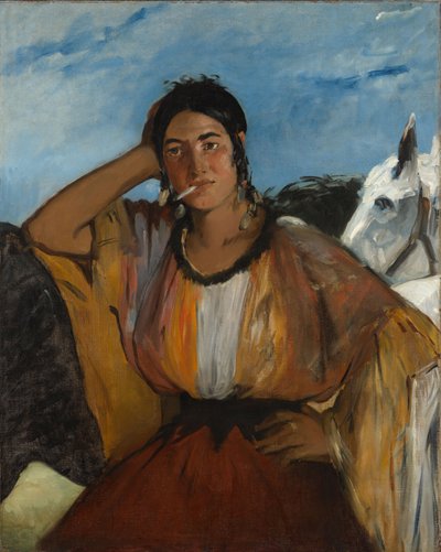 Donna con una sigaretta da Édouard Manet