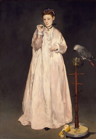Giovane donna nel 1866 da Édouard Manet