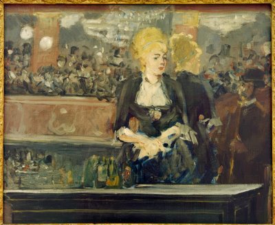 Studio per il bar alle Folies-Bergère da Édouard Manet