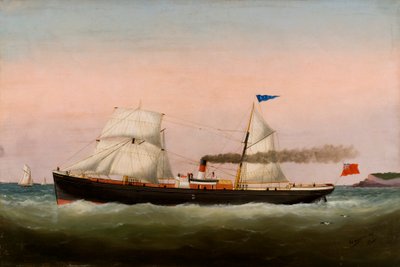Barche a vela, Le Havre, 1877 da Edouard Marie Adam