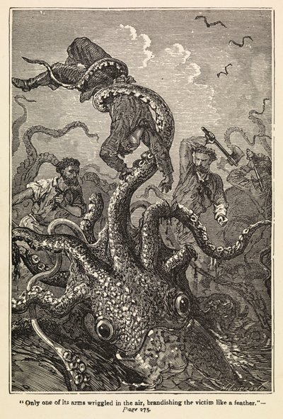 Ventimila leghe sotto i mari da Edouard & Neuville Alphonse Marie Adolphe de (1835 85) Riou