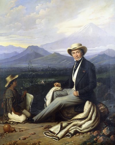 Autoritratto da Edouard Pingret