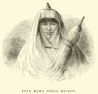 Coya Mama Ocllo Huacco da Edouard Riou