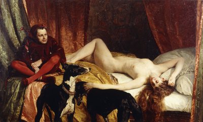 Il giullare, 1868 da Edouard Theophile Blanchard