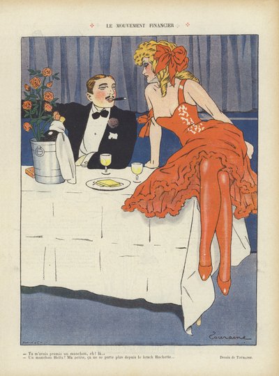Illustrazione per Le Rire da Edouard Touraine
