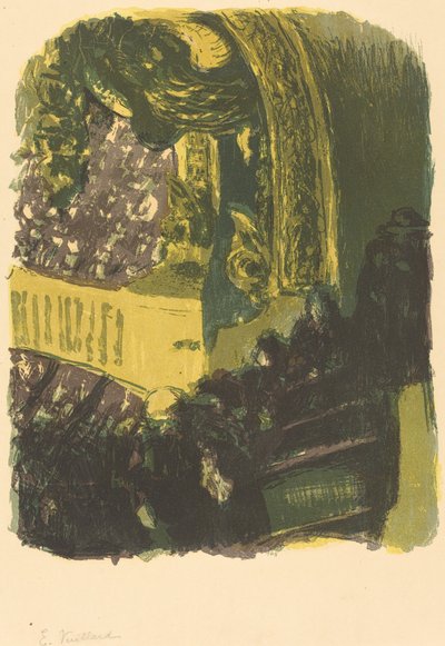 Una Galleria nella Palestra da Edouard Vuillard