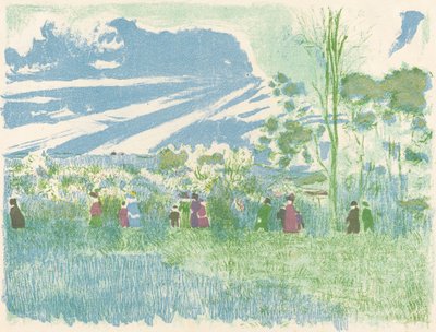 Attraverso i campi da Edouard Vuillard