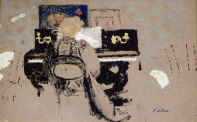 Al Pianoforte da Edouard Vuillard