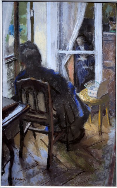 Alla finestra da Edouard Vuillard