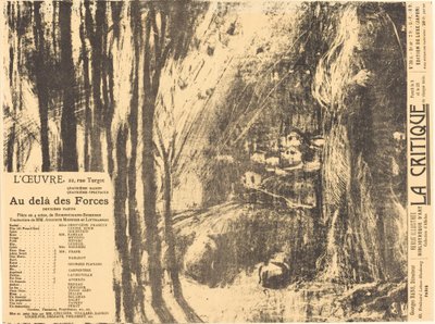 Oltre le forze umane da Edouard Vuillard