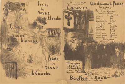 Al di sopra delle forze umane; Il Ragno di Cristallo da Edouard Vuillard