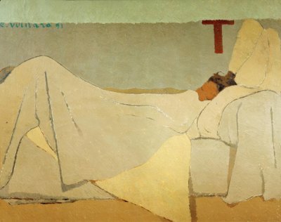 A letto da Edouard Vuillard