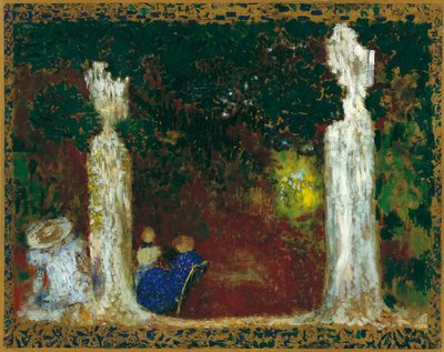 Sotto gli Alberi da Edouard Vuillard