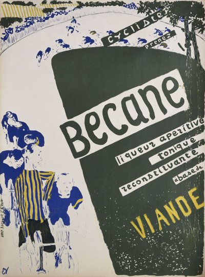 Bicicletta; Becane, c.1894 da Edouard Vuillard