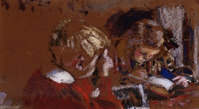 Bambini che leggono da Edouard Vuillard
