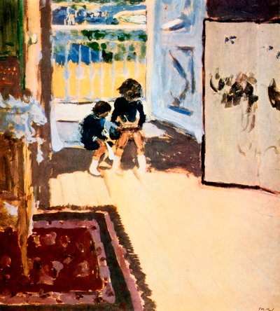 Bambini in una stanza, 1909 da Edouard Vuillard