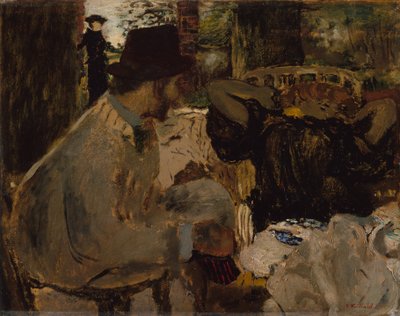 Conversazione, 1897-8 da Edouard Vuillard