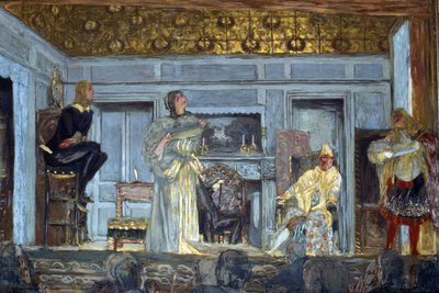 Decori del malato immaginario di Moliere da Edouard Vuillard