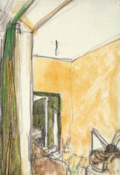 La stanza gialla da Edouard Vuillard