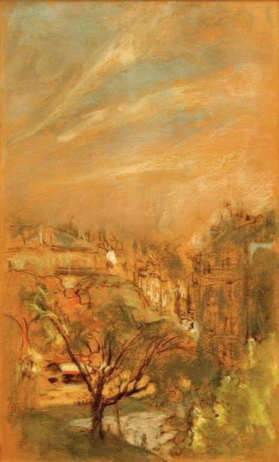 Effetto mattutino sulla piazza Vintimille da Edouard Vuillard