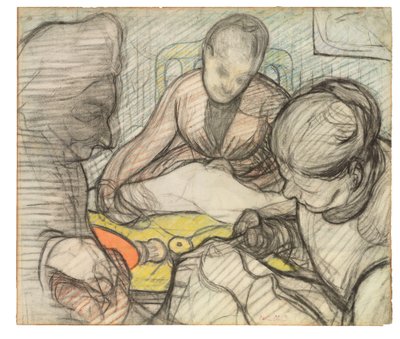 Studio per Les Couturières, 1890 da Edouard Vuillard
