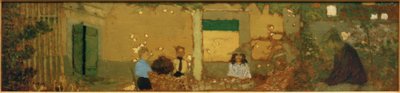 Famiglia in giardino da Edouard Vuillard
