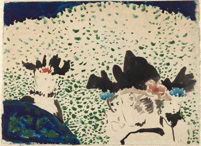 Quattro signore con cappelli eleganti da Edouard Vuillard