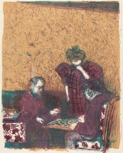 Partita a dama da Edouard Vuillard
