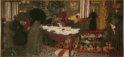 Grand Interieur a sei caratteri da Edouard Vuillard