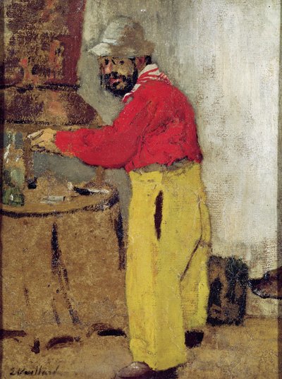Henri de Toulouse-Lautrec a Villeneuve sur Yonne, 1898 da Edouard Vuillard