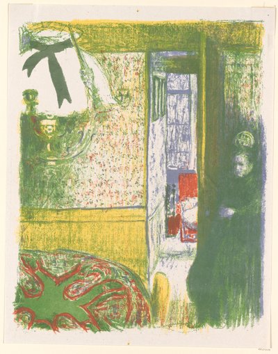 Interno con sospensione da Edouard Vuillard