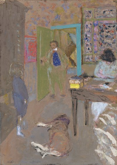 Interno a Saint-Jacut da Edouard Vuillard