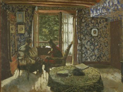 Interno, c.1900-1901 da Edouard Vuillard