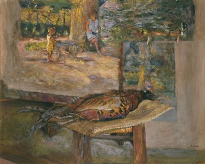 Interno con dipinti e un fagiano da Edouard Vuillard