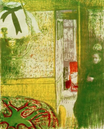 Interno con sospensione da Edouard Vuillard