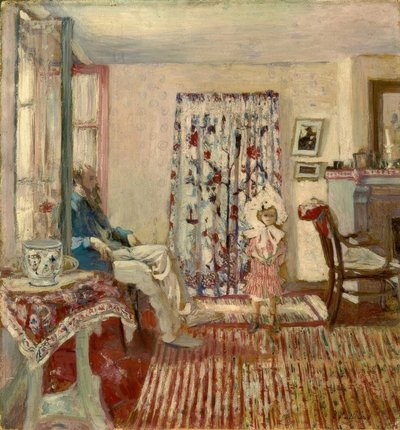 K.-X. Roussel e figlia da Edouard Vuillard