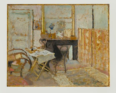 Ker-Xavier Roussel che legge da Edouard Vuillard