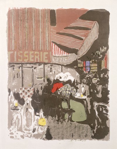 La pasticceria, da Paysages et Interieurs, 1899 da Edouard Vuillard