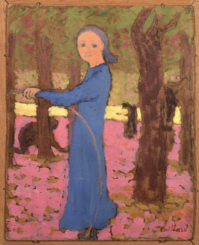 La bambina con il cerchio, ca 1891 da Edouard Vuillard